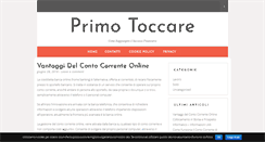 Desktop Screenshot of primotoccare.com