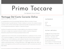 Tablet Screenshot of primotoccare.com